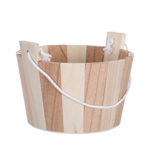 Wooden barrel sauna bucket - sauna,