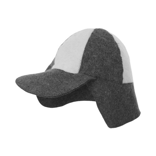 Reusable felt sauna cap for - sauna,