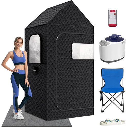Mqforu portable steam sauna - steam, xl