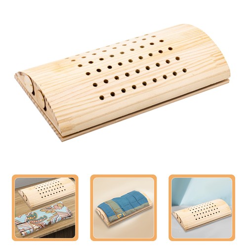 Reusable wooden lumbar pillow - reusable,
