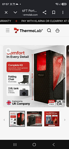 Thermolab portable sauna - sauna,