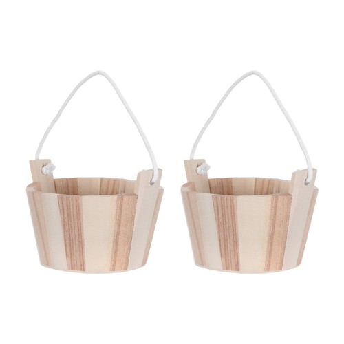 Small wood sauna water bucket - sauna,