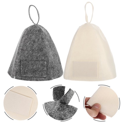 Women sauna hat felt bath - women,