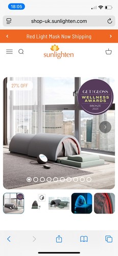Sunlighten solo portable - solo,