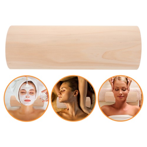 Reusable wooden sauna pillow - wooden,