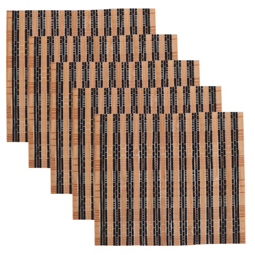 5pcs bamboo sauna - bamboo, seat