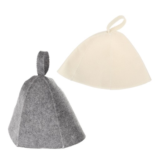 Portable white felt sauna - portable, head