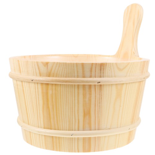 Wooden bucket wood sauna - bucket,