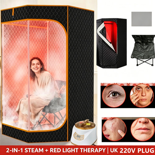 Portable sauna tent set - portable,